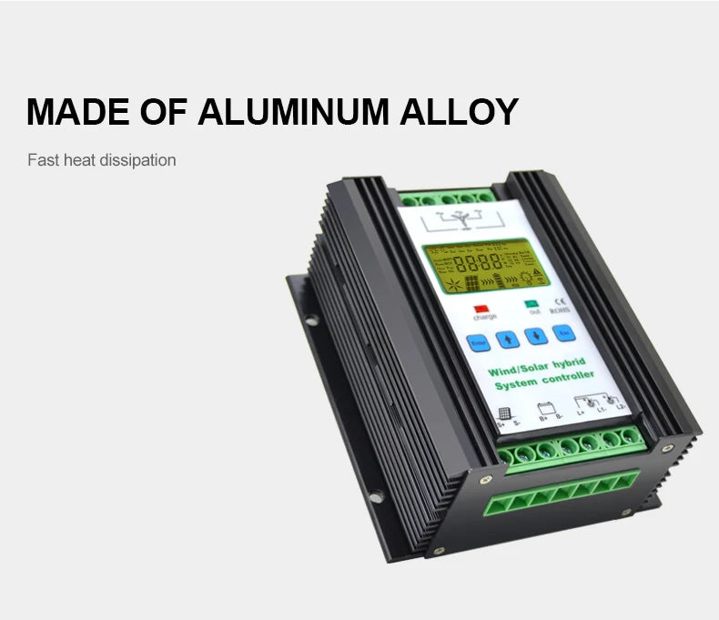 Small Wind Turbine Hybrid Controller 200W-500W (12V/24V)