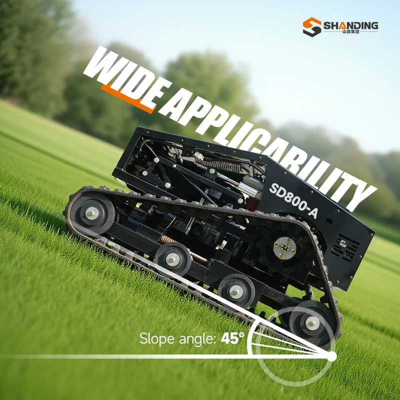 Remote Control Crawler Lawn Mower