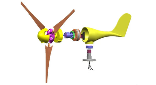 200W Wind Turbine 'Wind Mill Eolico Breeze'
