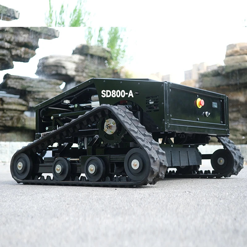 Remote Control Crawler Lawn Mower