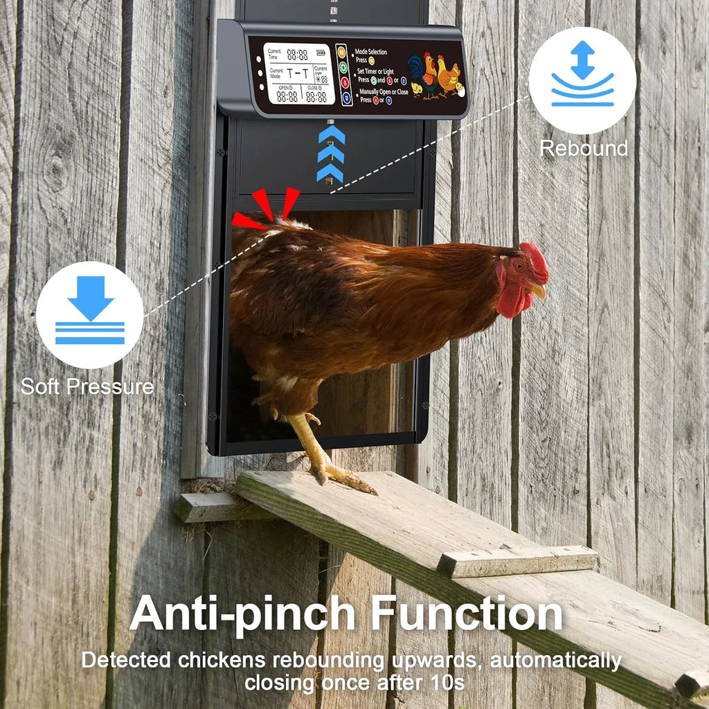 Solar Chicken Coop Door