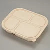 Compostable Cornstarch Lunch Box w/ Lid