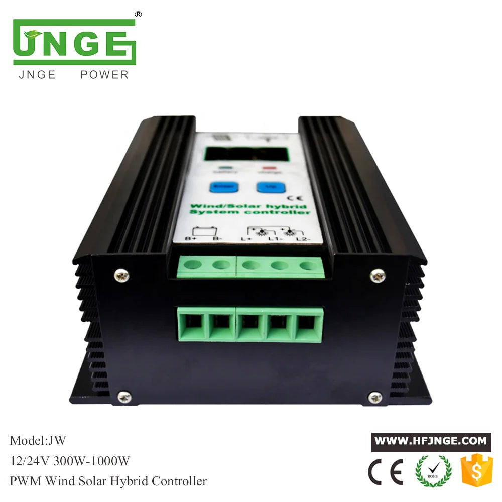 Small Wind Turbine Hybrid Controller 200W-500W (12V/24V)