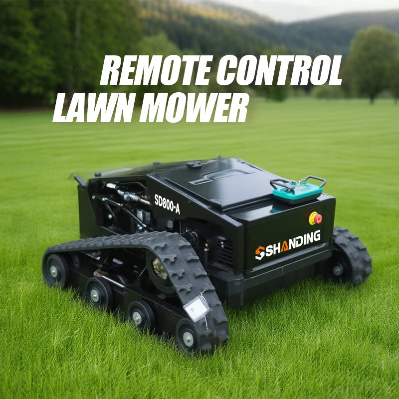 Remote Control Crawler Lawn Mower