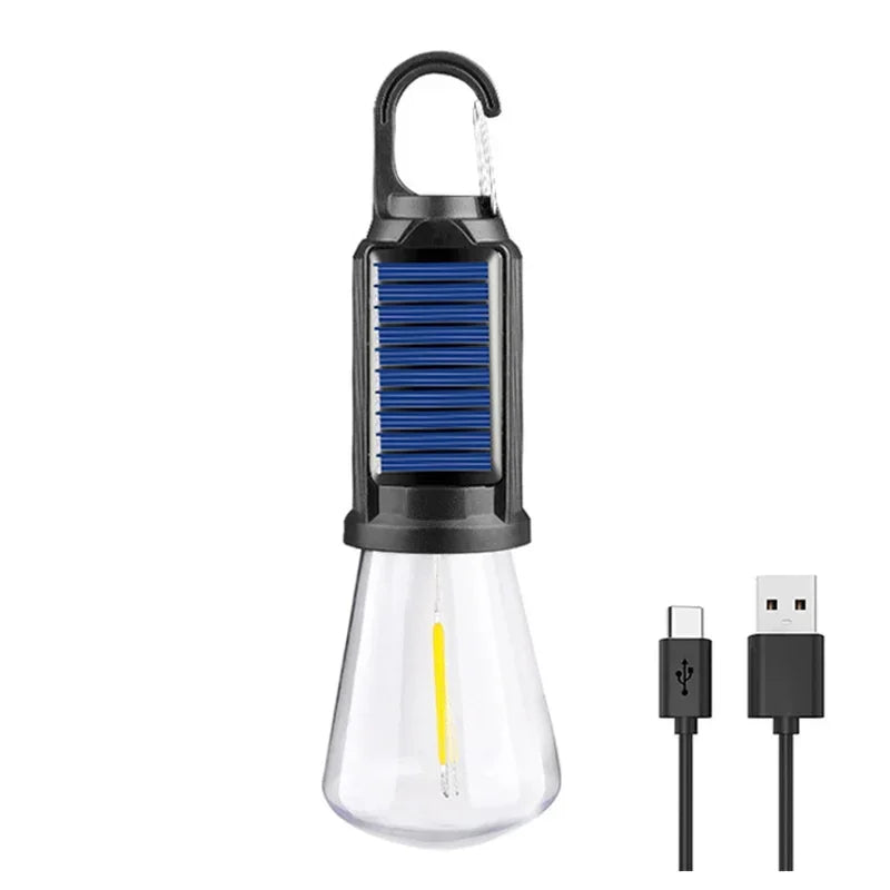 Solar & USB Rechargeable Light Bulb