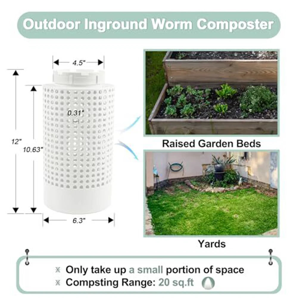 In-ground Aerated Composter