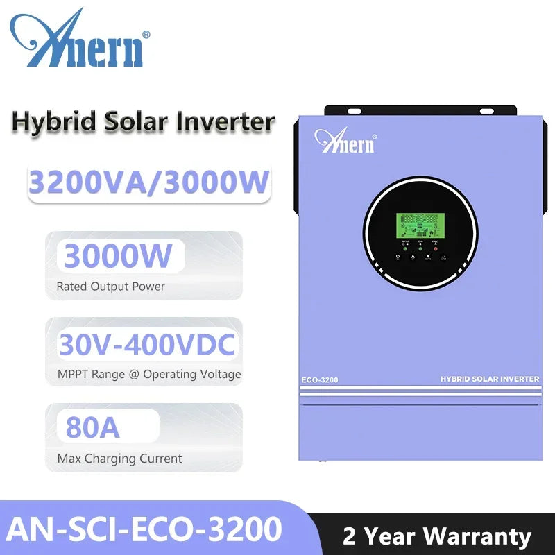 Solar Off-Grid Inverter 3.6/4.2/ 6.2kW