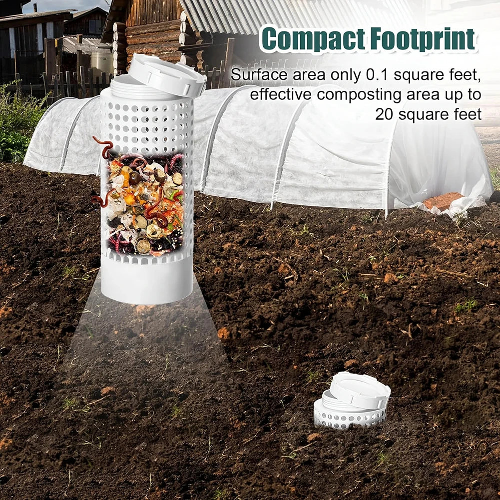In-ground Aerated Composter