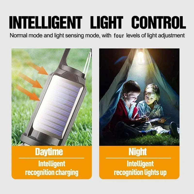 Solar & USB Rechargeable Light Bulb