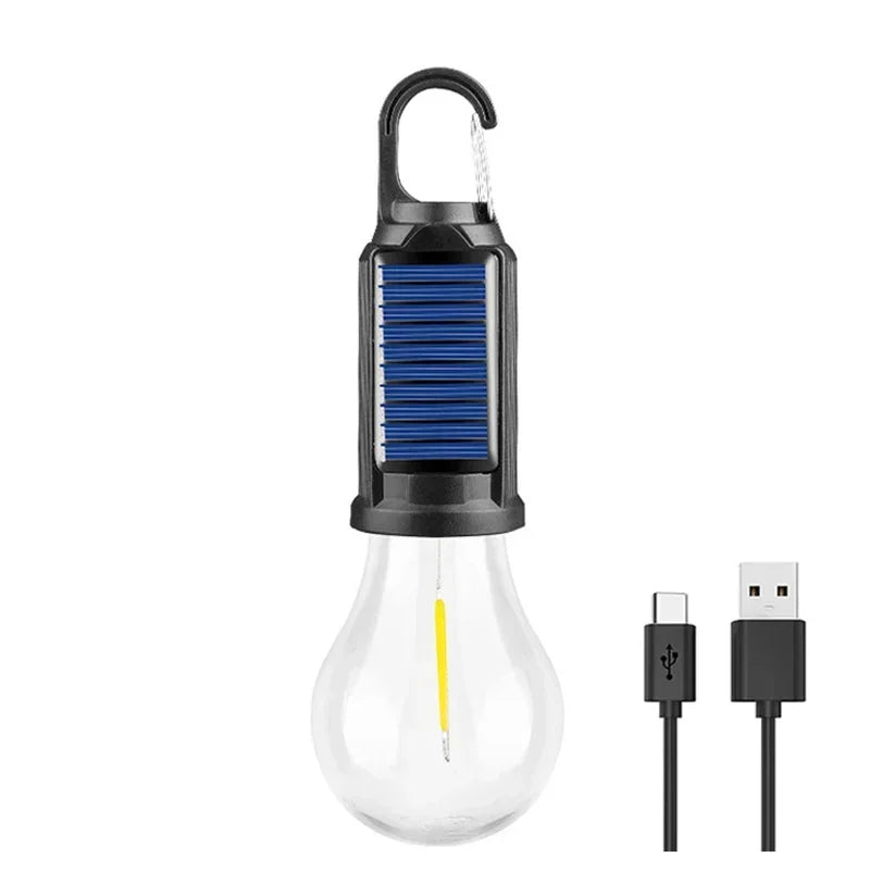 Solar & USB Rechargeable Light Bulb
