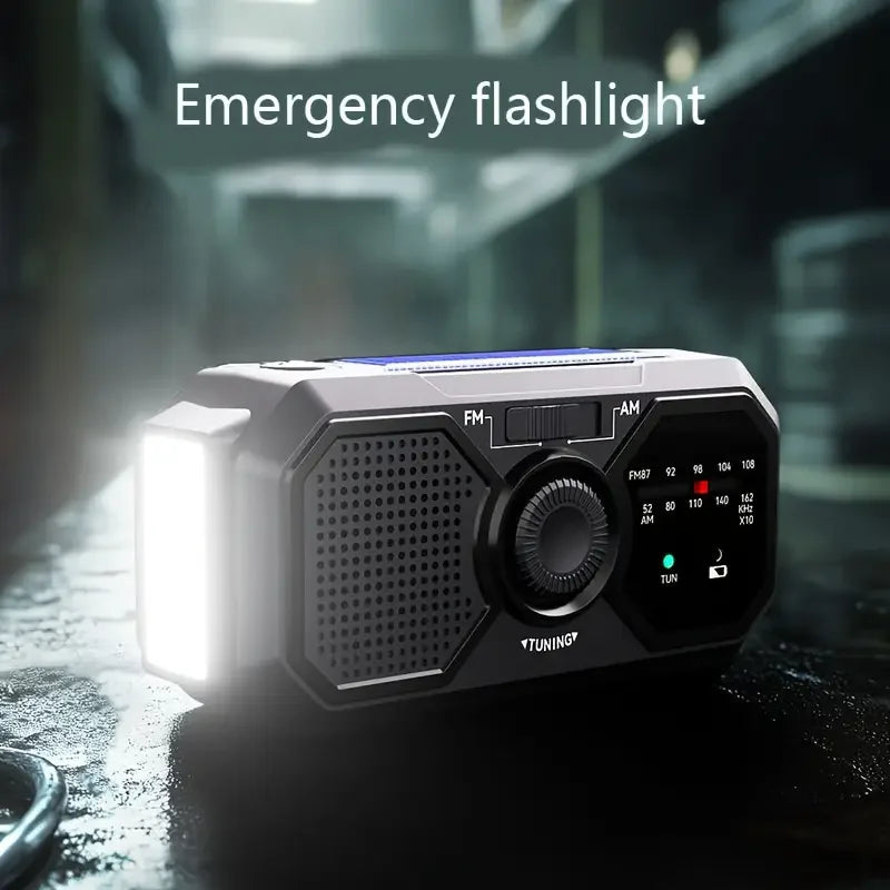 Emergency Portable Solar/Crank Radio