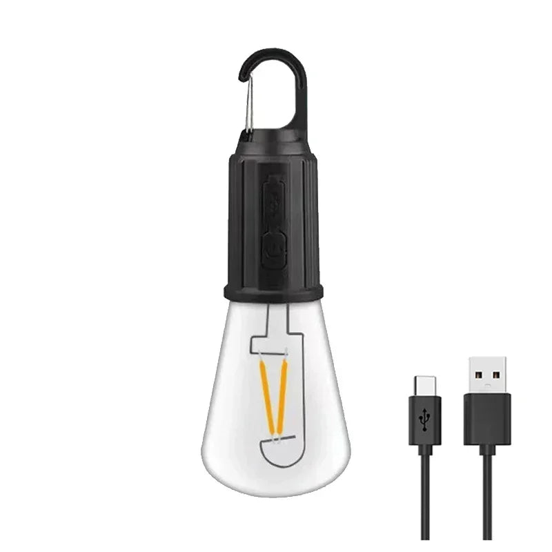 Solar & USB Rechargeable Light Bulb