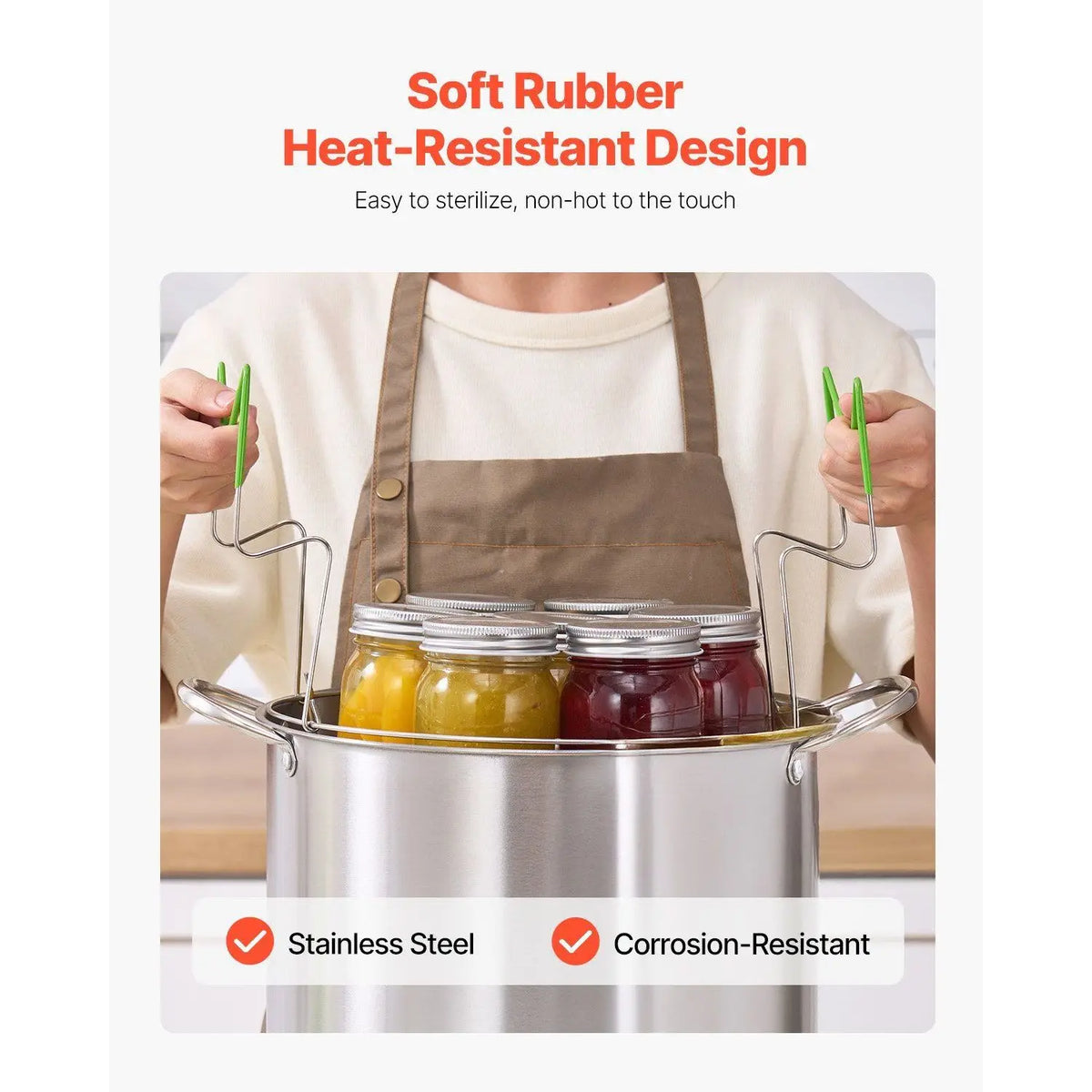 9 PCS Stainless Steel Water Bath Canning Set Starter Kit