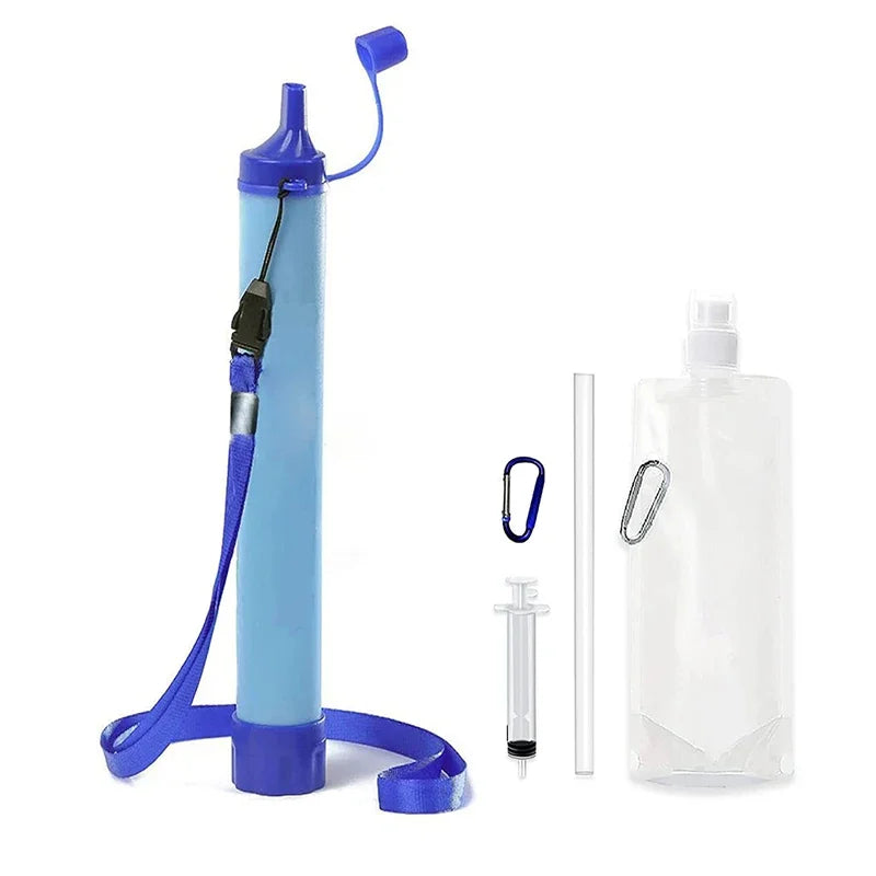 Portable Emergency Water Purification Straw