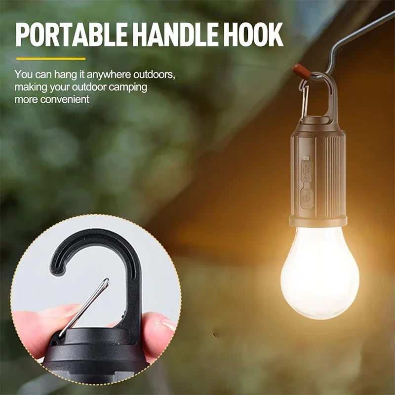 Solar & USB Rechargeable Light Bulb