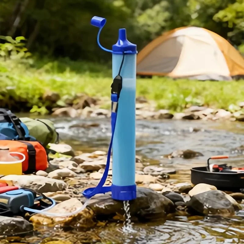 Portable Emergency Water Purification Straw