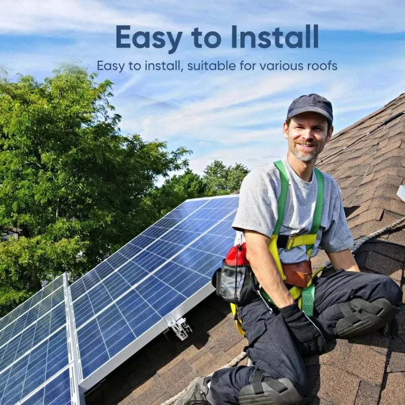 500W Solar Panel Kit w/ 12V Controller