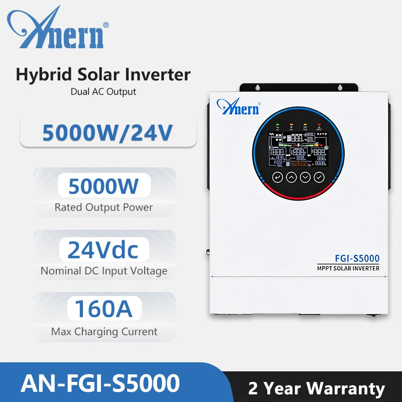 Solar Off-Grid Inverter 3.6/4.2/ 6.2kW