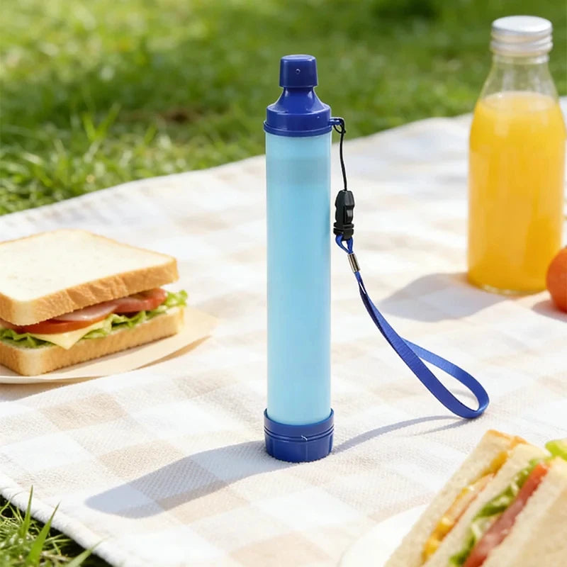 Portable Emergency Water Purification Straw
