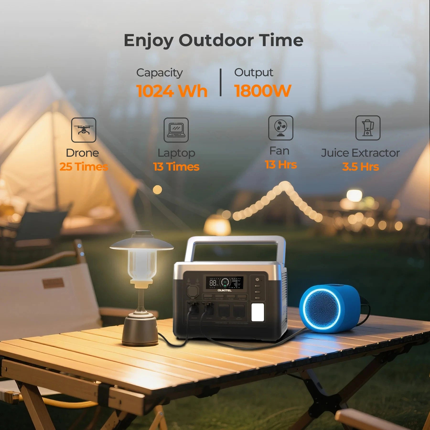 Portable Power Station 1800W