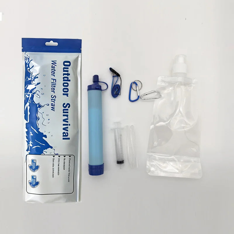 Portable Emergency Water Purification Straw