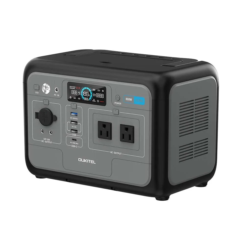 Portable Power Station Solar Generator 800W